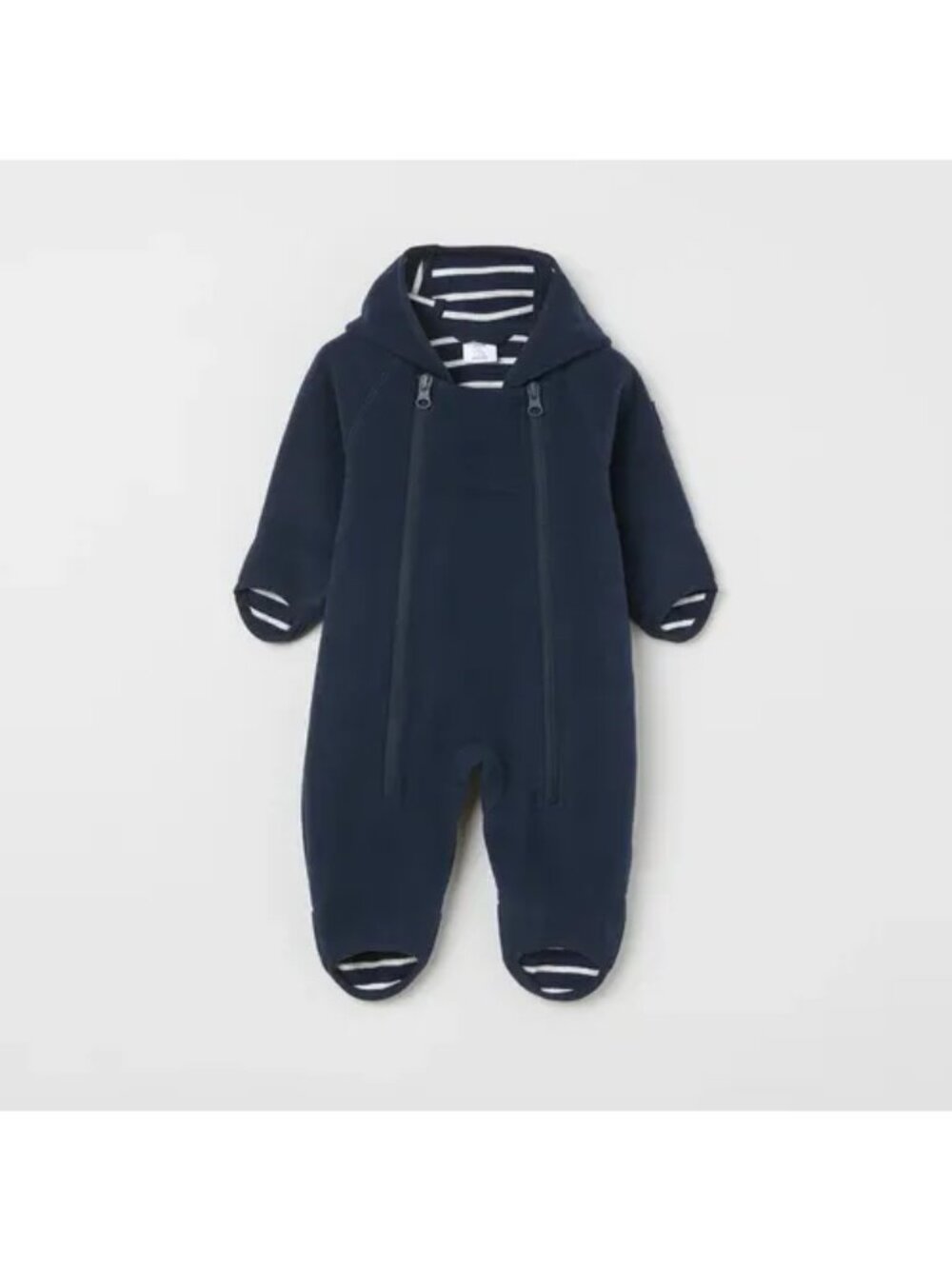 Polarn O. Pyret Blue Bunting, Size 6-9 Months